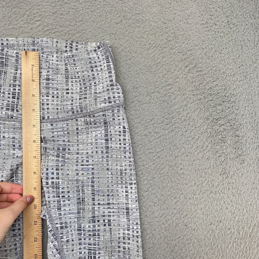 Lululemon Leggings‎ Womens 2 Wunder Under High Rise Gray Yoga Train Moonphase* - Picture 5 of 12